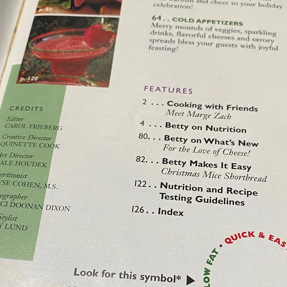 Betty Crocker vintage Holiday and Cookies Cookbook magazine Collection